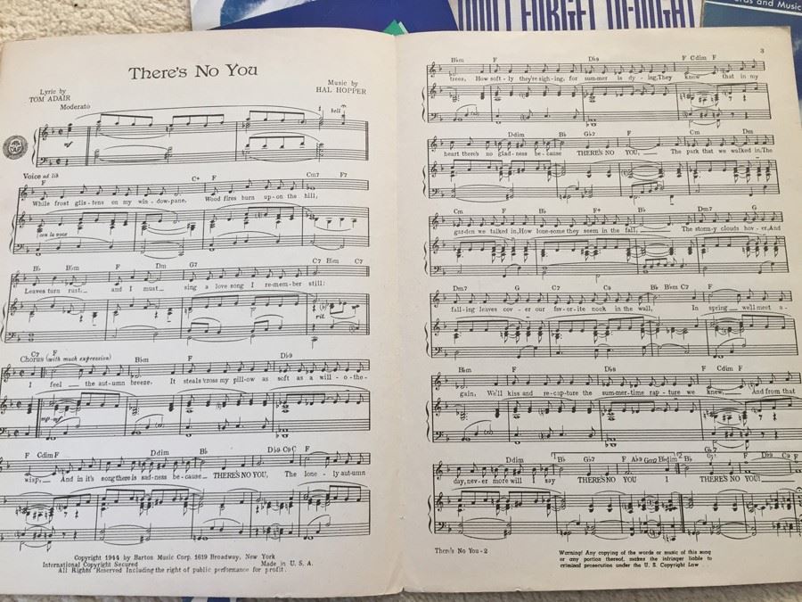 Frank Sinatra ‎Sheet Music Lot [Photo 3]