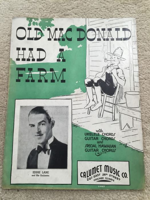 Old Mac Donald Had A Farm Sheet Music [Photo 1]