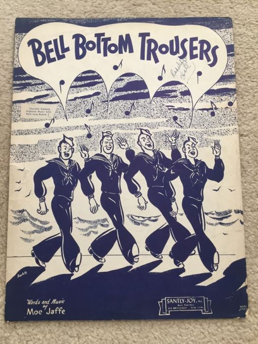 Bell Bottom Trousers Sheet Music [Photo 1]
