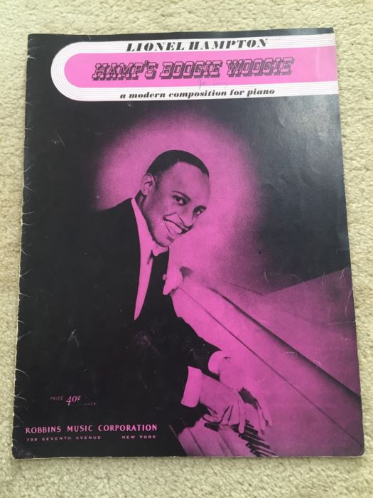 Lionel Hampton Hamp's Boogie Woogie Sheet Music [Photo 1]