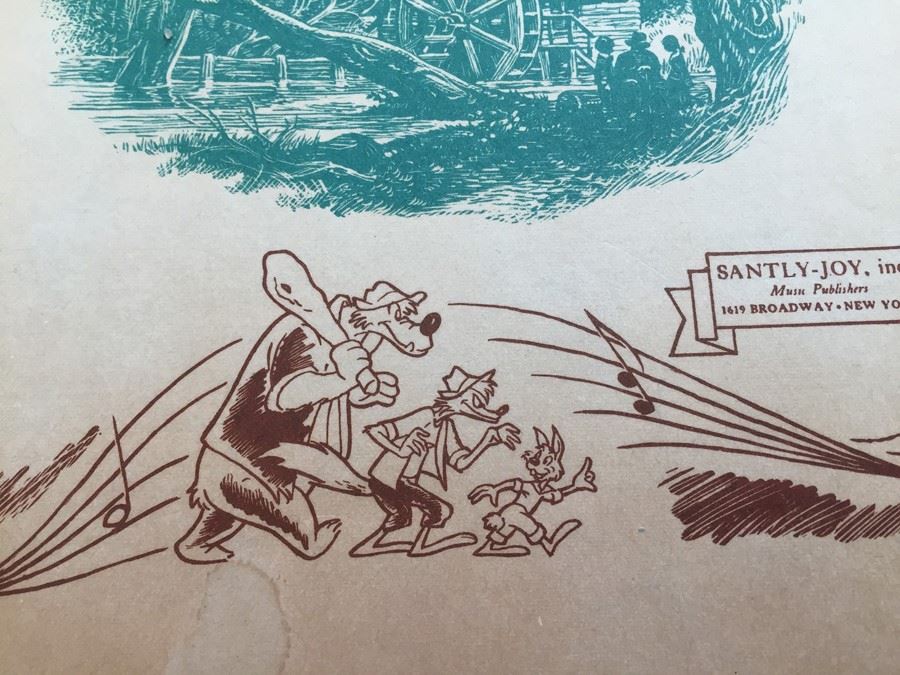 Walt Disney's Songs Of The South Sheet Music [Photo 2]