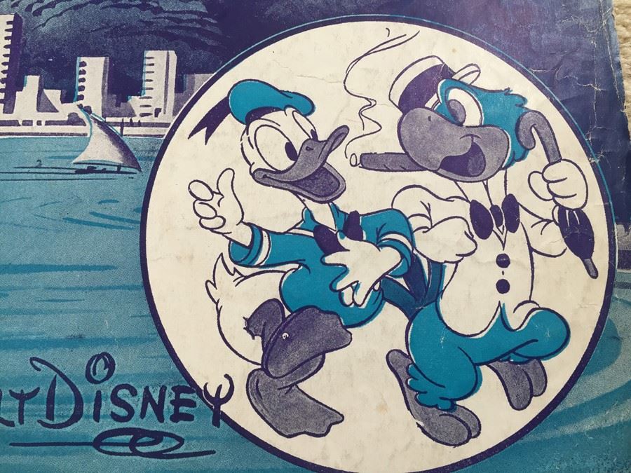 Walt Disney Motion Picture 'Saludos Amigos' Brazil Sheet Music [Photo 4]