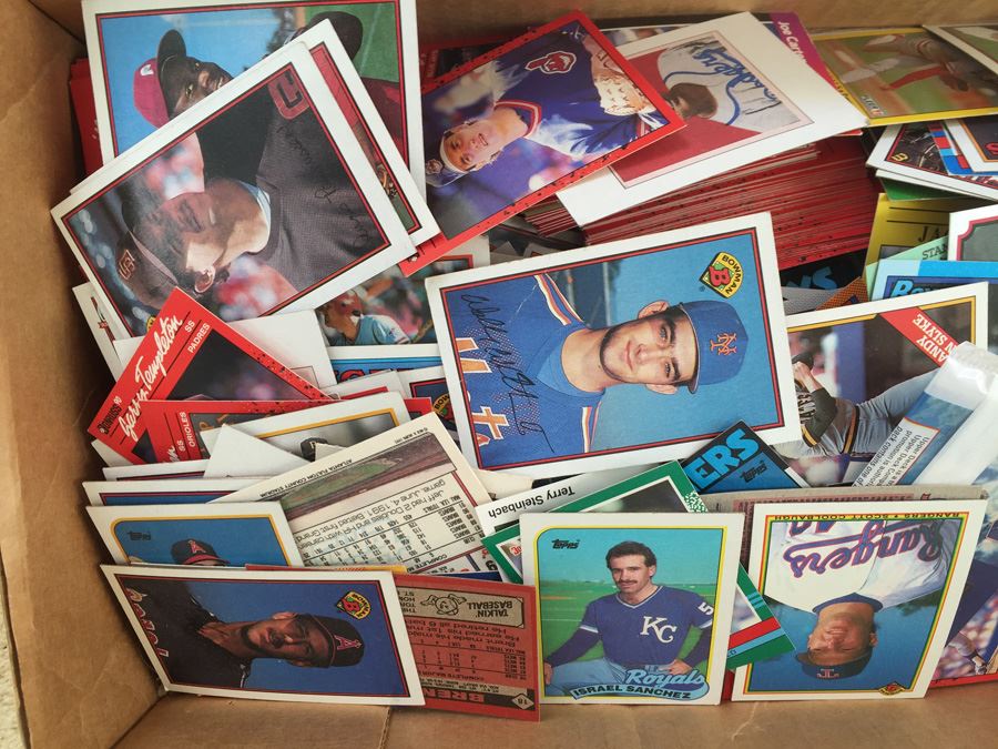 Box Of Baseball, Football and Basketball Cards [Photo 4]