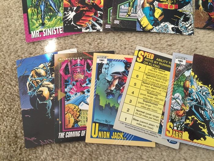 HUGE Lot Of Collectible Super Hero Marvel DC Comics Trading Cards [Photo 15]