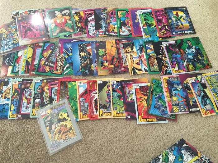 HUGE Lot Of Collectible Super Hero Marvel DC Comics Trading Cards [Photo 27]