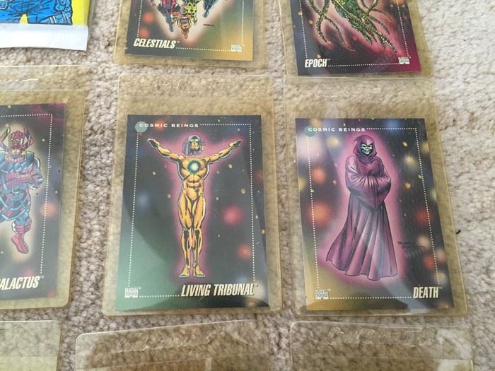 HUGE Lot Of Collectible Super Hero Marvel DC Comics Trading Cards [Photo 33]