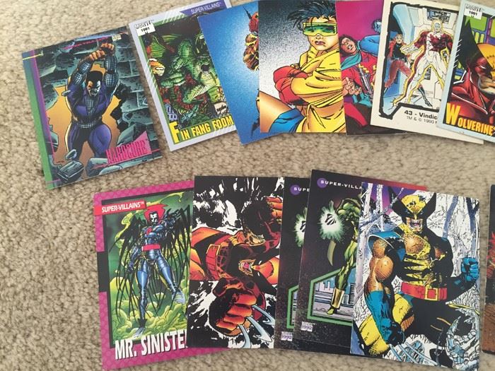 HUGE Lot Of Collectible Super Hero Marvel DC Comics Trading Cards [Photo 12]