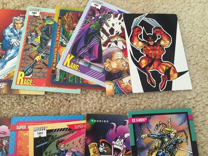 HUGE Lot Of Collectible Super Hero Marvel DC Comics Trading Cards [Photo 24]