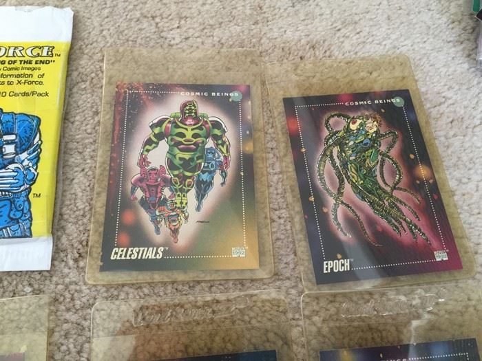 HUGE Lot Of Collectible Super Hero Marvel DC Comics Trading Cards [Photo 36]