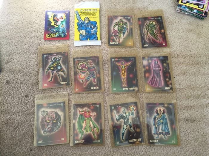 HUGE Lot Of Collectible Super Hero Marvel DC Comics Trading Cards [Photo 30]