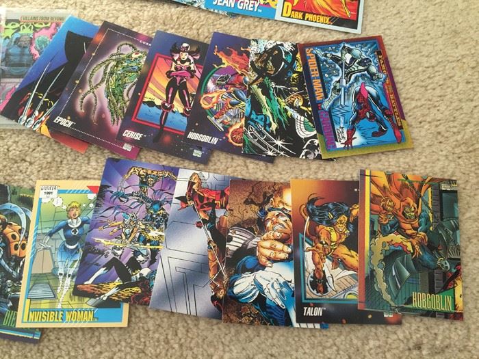 HUGE Lot Of Collectible Super Hero Marvel DC Comics Trading Cards [Photo 17]