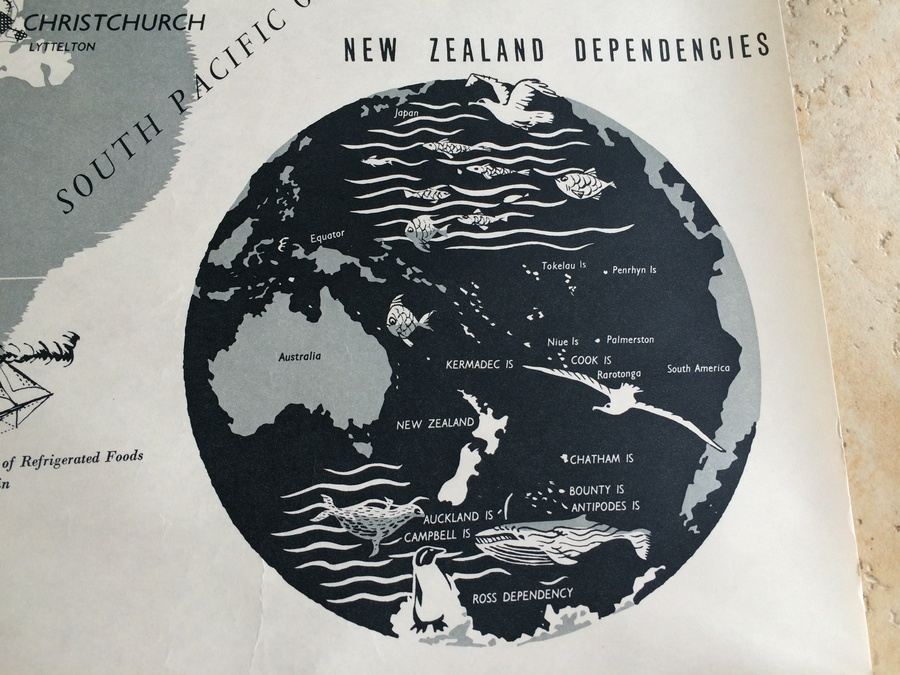 Original Vintage New Zealand Travel Poster [Photo 5]