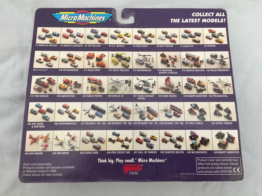 Micro Machines #10 Volkswagens On Card [Photo 11]