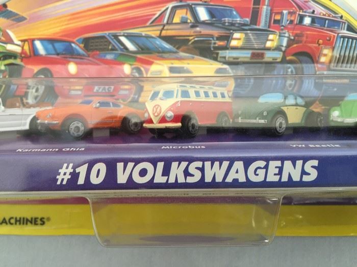Micro Machines #10 Volkswagens On Card [Photo 2]