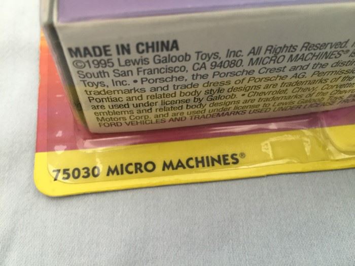 Micro Machines #10 Volkswagens On Card [Photo 3]