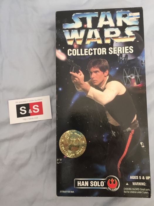 STAR WARS Collector Series HAN SOLO 12' Figure Kenner [Photo 1]