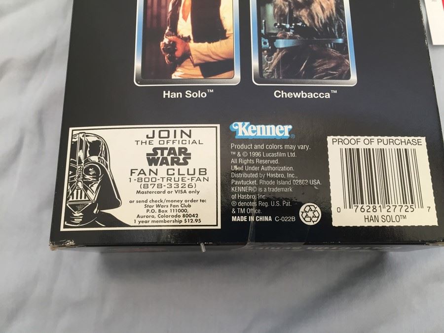 STAR WARS Collector Series HAN SOLO 12' Figure Kenner [Photo 11]