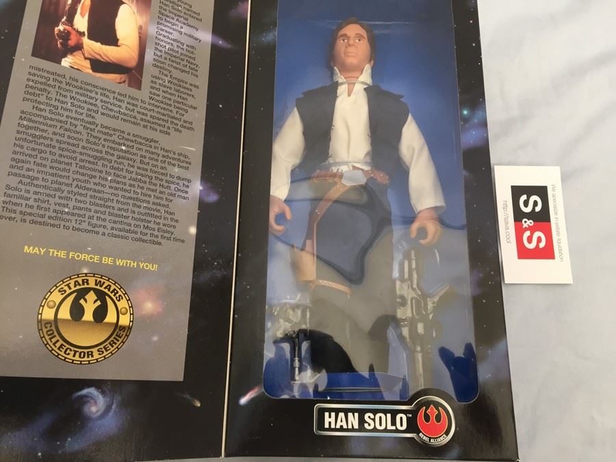 STAR WARS Collector Series HAN SOLO 12' Figure Kenner [Photo 5]