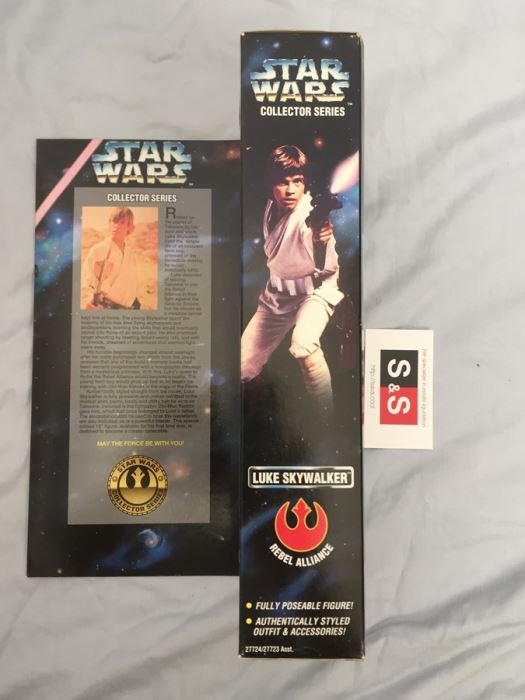 STAR WARS Collector Series LUKE SKYWALKER 12' Figure Kenner [Photo 8]