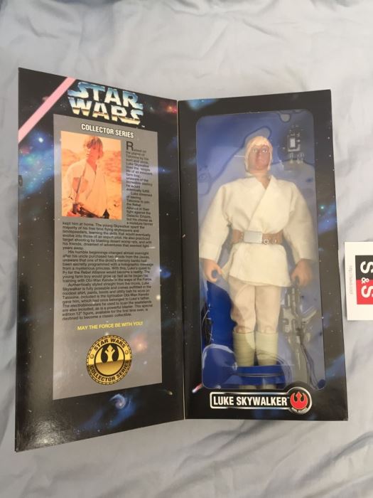 STAR WARS Collector Series LUKE SKYWALKER 12' Figure Kenner [Photo 4]