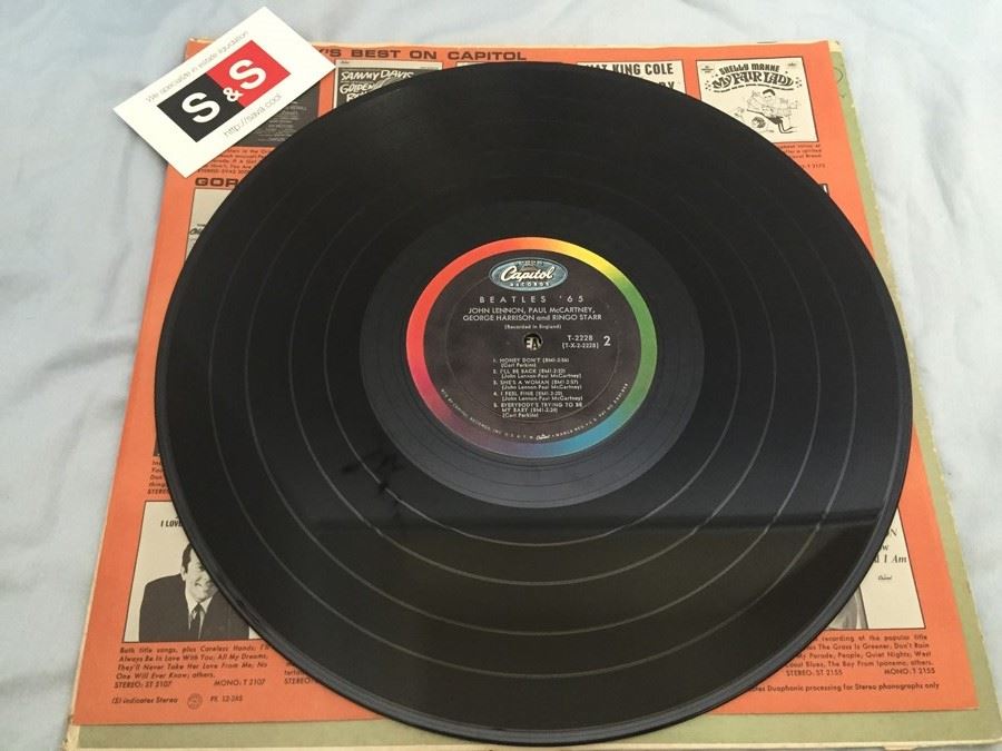 Great Copy Of Beatles '65 Vinyl Record T-2228 MONO [Photo 9]