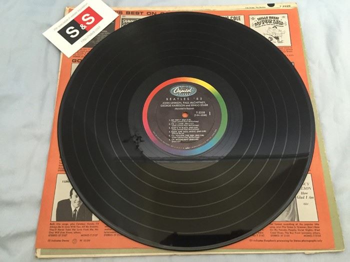 Great Copy Of Beatles '65 Vinyl Record T-2228 MONO [Photo 3]