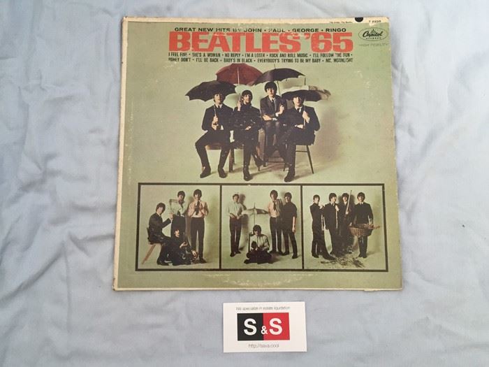 Great Copy Of Beatles '65 Vinyl Record T-2228 MONO [Photo 1]