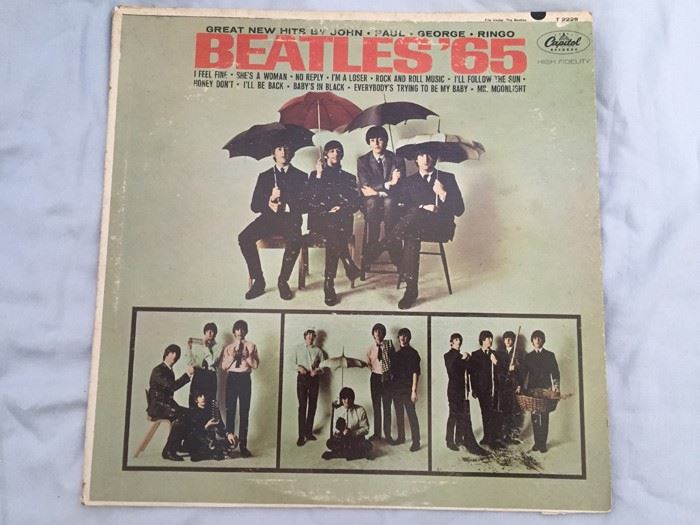 Great Copy Of Beatles '65 Vinyl Record T-2228 MONO [Photo 4]