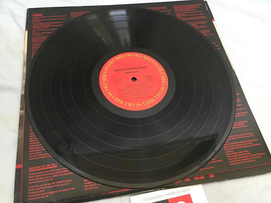 Bruce Springsteen  - Nebraska - Columbia ‎- QC 38358 [Photo 5]
