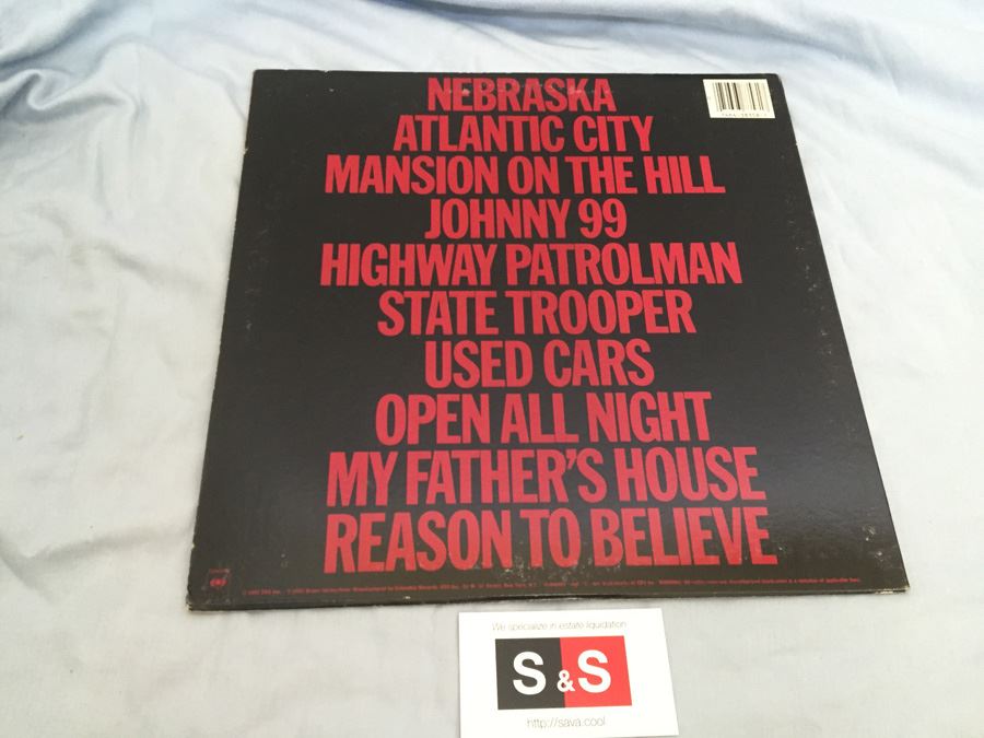 Bruce Springsteen  - Nebraska - Columbia ‎- QC 38358 [Photo 2]
