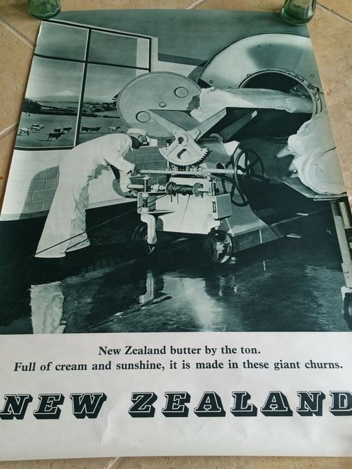 Original Vintage New Zealand Travel Poster [Photo 2]