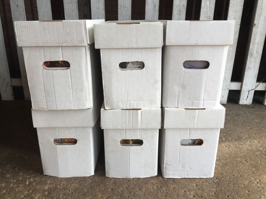 MASSIVE Lot Of Bagged Comic Books From Collector - SIX FULL LONG BOXES - Read Below [Photo 4]