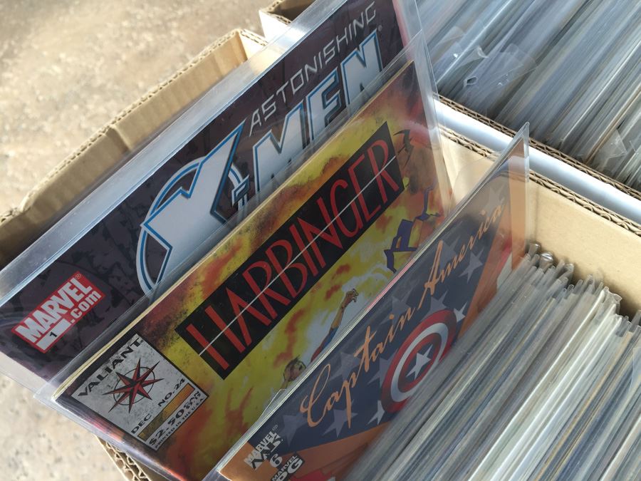 MASSIVE Lot Of Bagged Comic Books From Collector - SIX FULL LONG BOXES - Read Below [Photo 8]