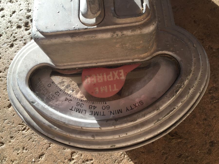 Vintage Metal Coin-Op Parking Meter [Photo 10]