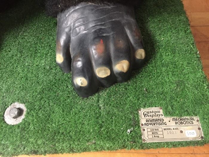 Animated Advertising Mechanical Robotics Automaton Gorilla [Photo 6]