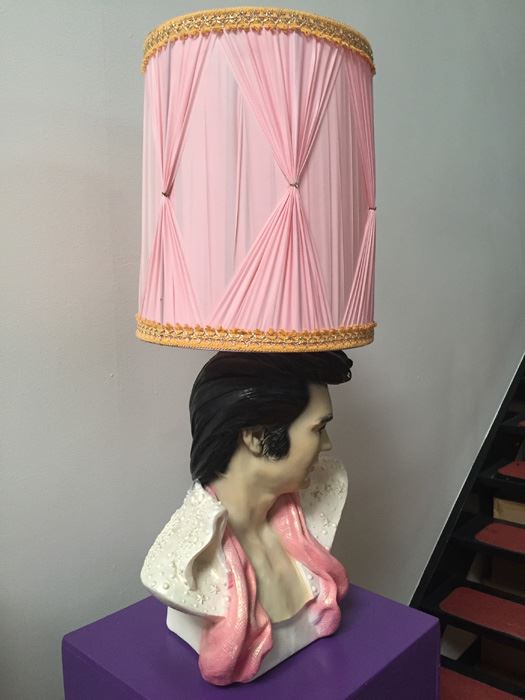 Elvis Presley Lamp With Shade