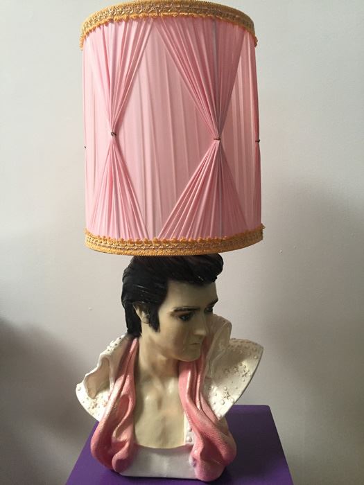 Elvis Presley Lamp With Shade
