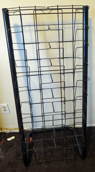 4 ft Tall Wire Comic Book Rack