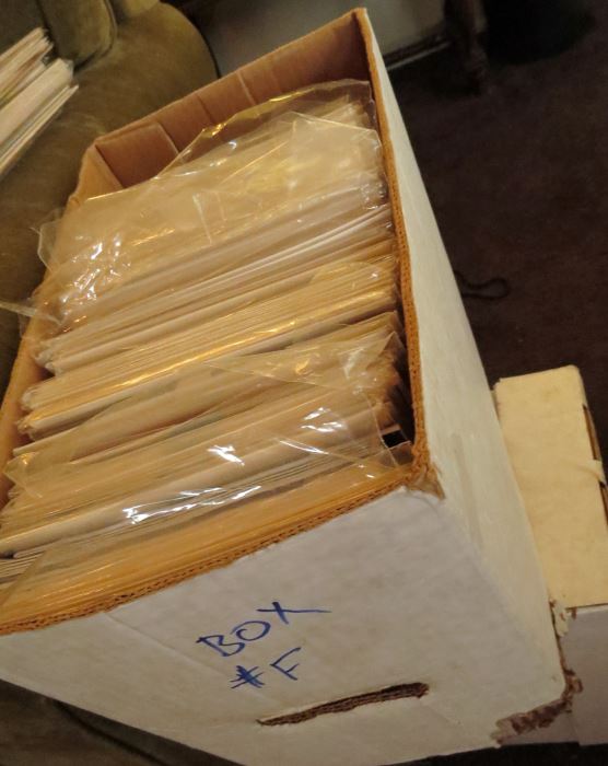Short Box of Comics, Box F