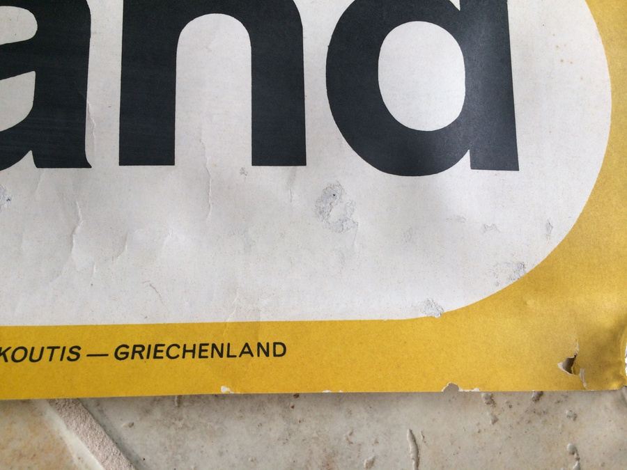 Original Vintage Griechenland Travel Poster [Photo 5]