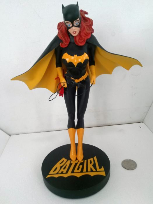 batgirl statue gamestop