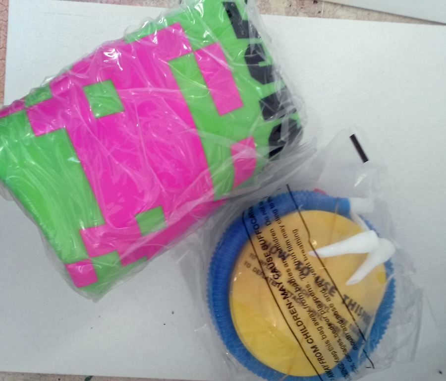 (2) Space Invaders Giant Retro Space Hopper With Pump [Photo 2]