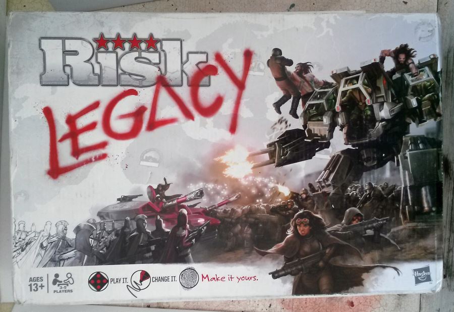 Risk Board Game Legacy Edition [Photo 1]