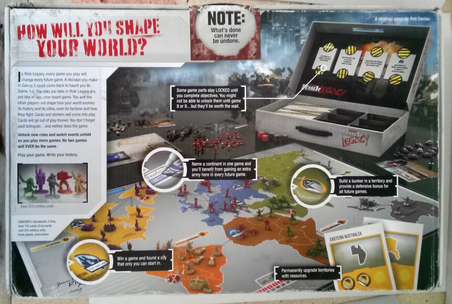 Risk Board Game Legacy Edition [Photo 2]