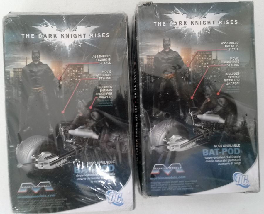 Batman Dark Knight Plastic Figure Set (2 Sets) [Photo 2]