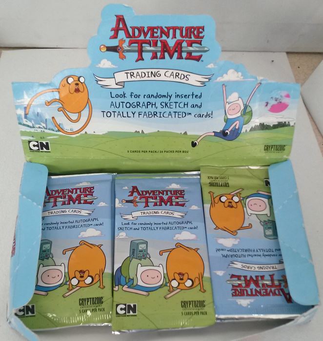 Adventure Time Trading Cards (9 packs) With Merchant Display Box [Photo 1]