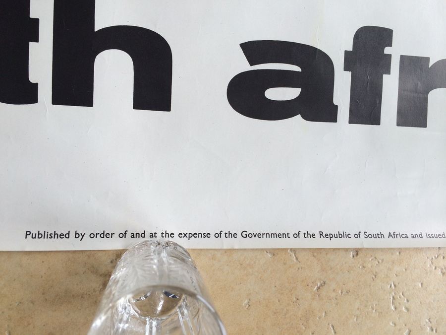 Original Vintage South Africa Travel Poster [Photo 4]