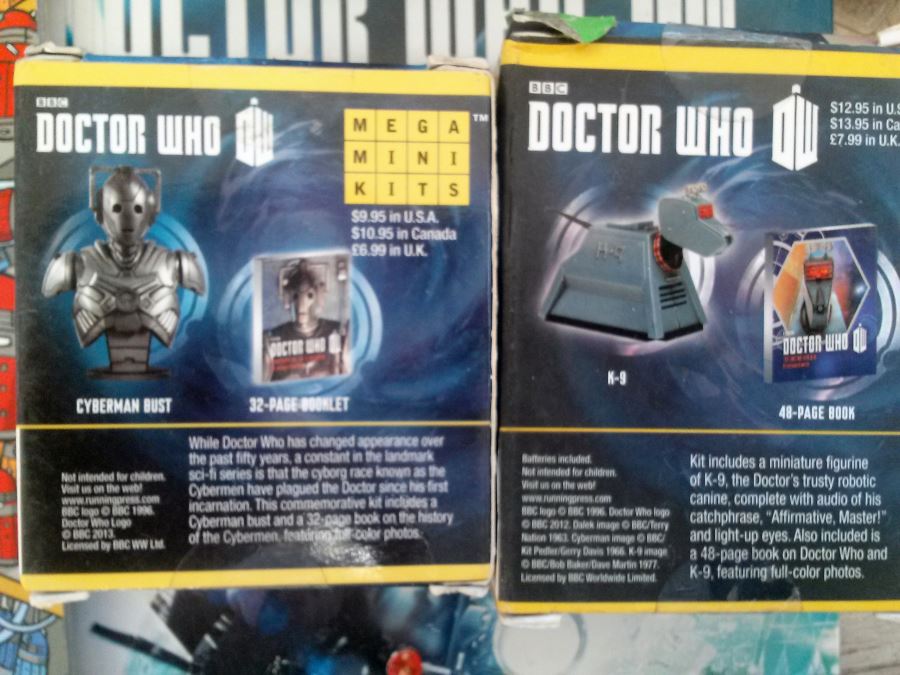 Dr. Who Lot - 2x Lanyard, 2x Miniature Busts, Tote Bag, 2x Books [Photo 3]