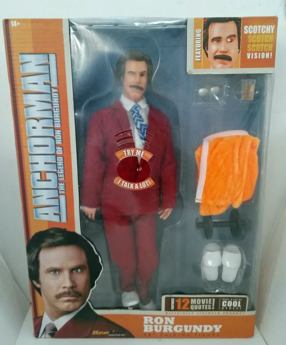 Anchorman Legend of Ron Burgundy 13' Talking Figure [Photo 1]