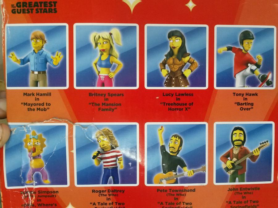 Simpsons The Greatest Stars Painted Figures (20 ct.) With Merchant Display Box [Photo 2]